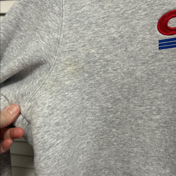 Costco Embroidered Gray Hoodie - Picture 4 of 5